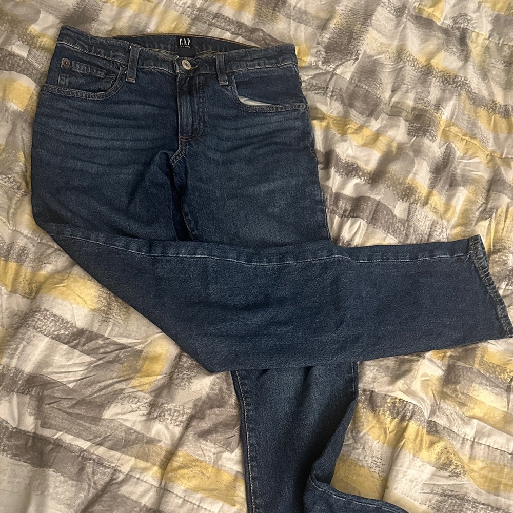 GAP Denim Slim Taper Jeans - Classic Blue